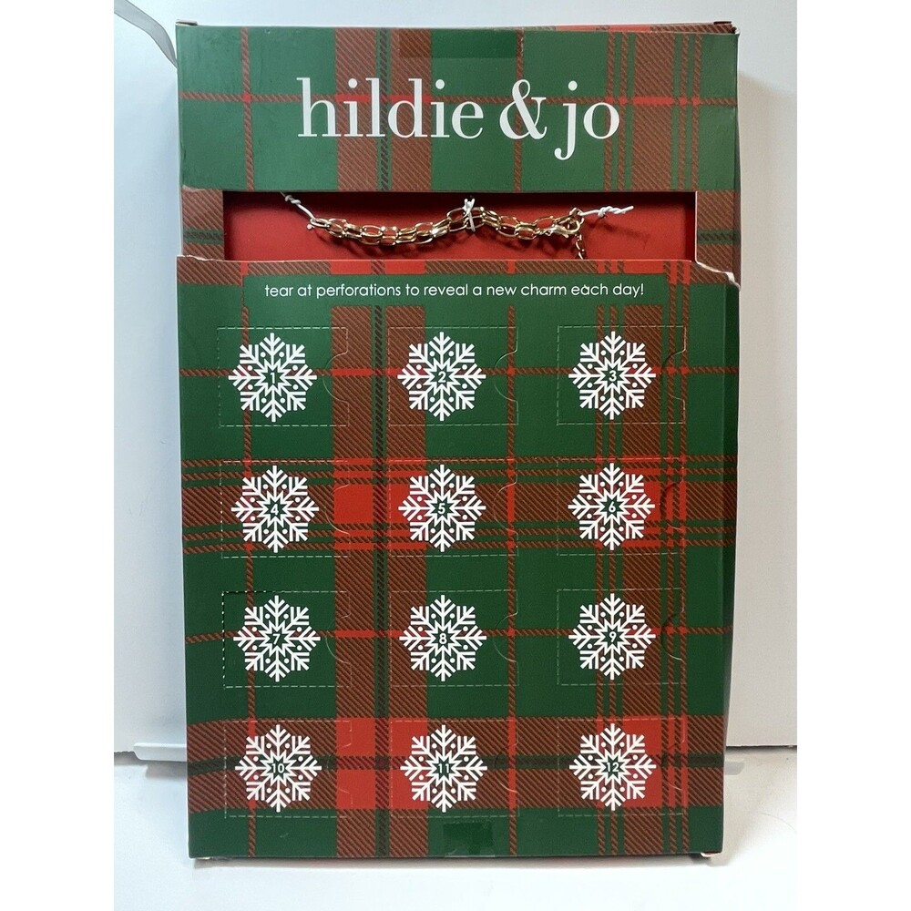 hildie & jo Christmas Advant 12 Days Of Christmas Bracelet Set